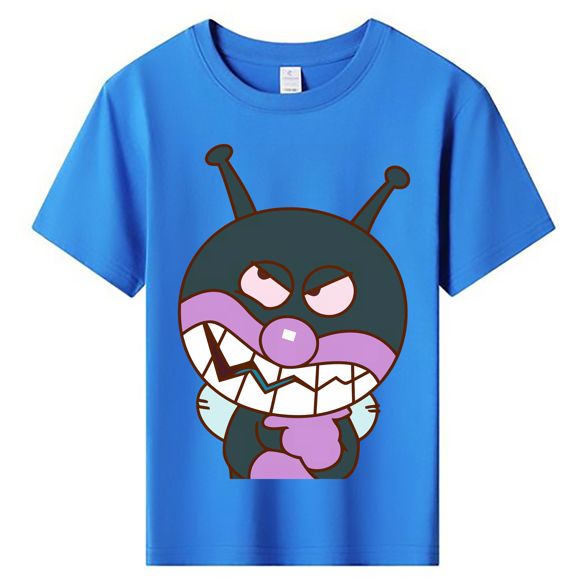 （画像用） アンパンマン Anpanman 綿100％キッズTシャツ（フロントプリント）